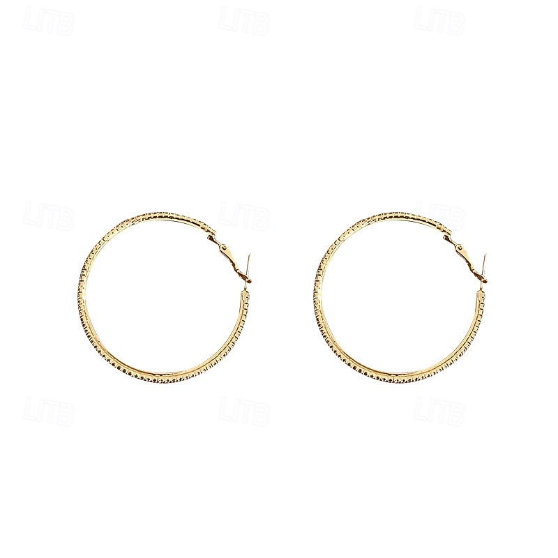 Per donna Orecchini pendenti Tropicale Gioia Elegante Orecchini Gioielli Oro Per Feste del 2026 a $11.49 –P2