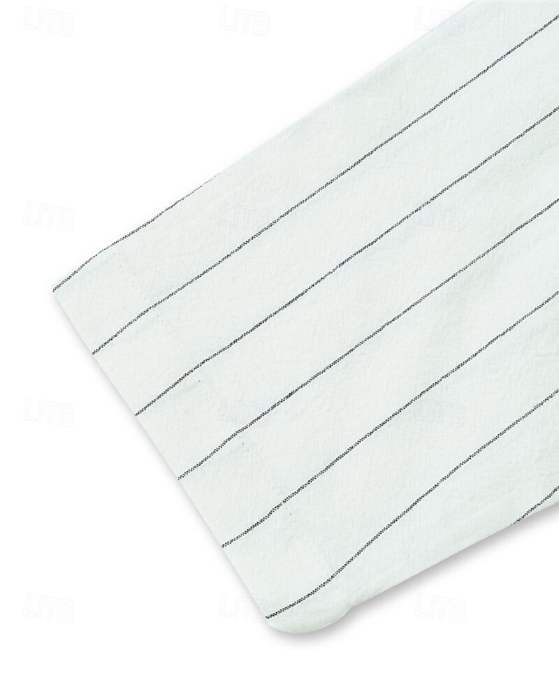 Per uomo Camicia Camicia di lino Camicia casual Camicia con Bottoni Camicia di cotone A righe Vacanza Camicia hawaiana Nero Bianco Blu marino Cachi Manica Lunga Con Cappuccio Primavera Autunno del 2025 a $23.99 –P6