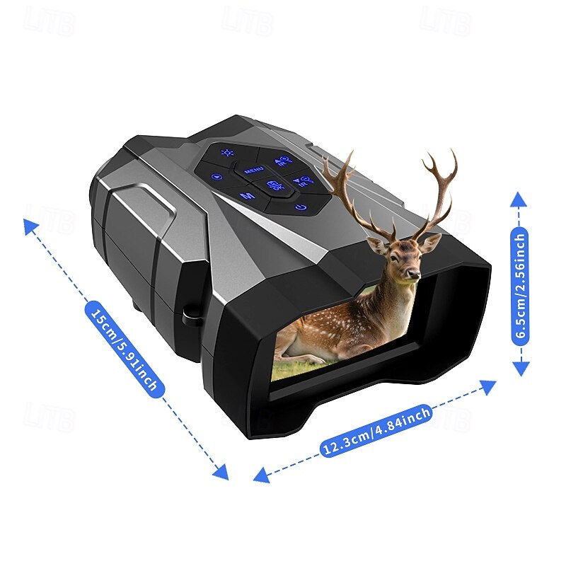 buiten 4k 16x zoom burst infrarood hd foto video vogelkijker verrekijker grensoverschrijdende verrekijker nachtzicht 2026 - $104.99 –P11