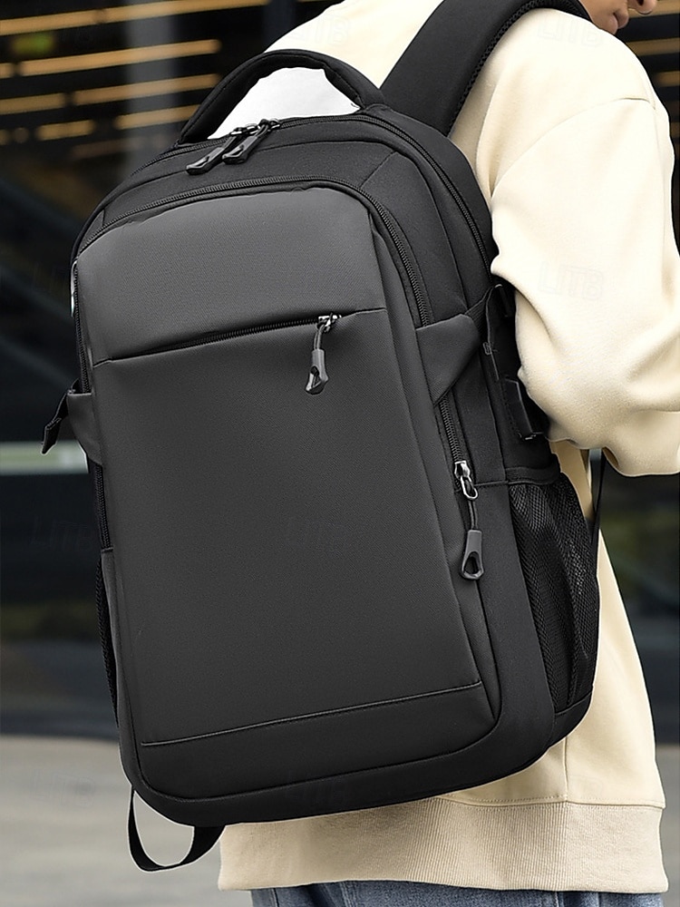Sac à dos étanche pour ordinateur portable avec chargeur USB, compartiments multiples, système antivol et sangle de bagage, idéal pour les voyages d'affaires et les loisirs, idéal pour les étudiants et les professionnels. de 2025 ? $42.99 –P2