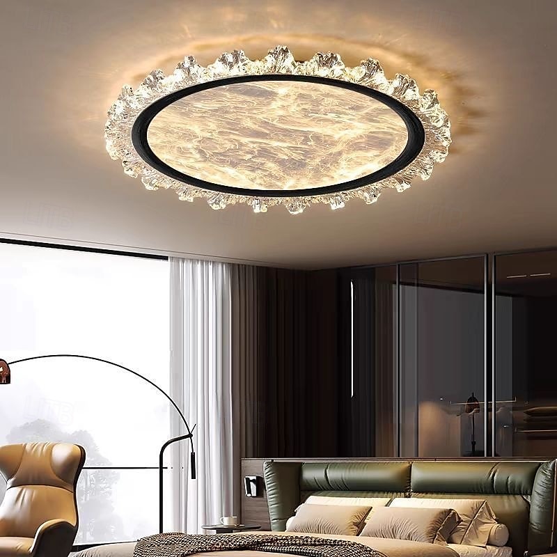 Ny italiensk luksuriøs minimalistisk taklampe, eksklusiv moderne for soverom/balkong/korridor 2025 - $231.79 –P6