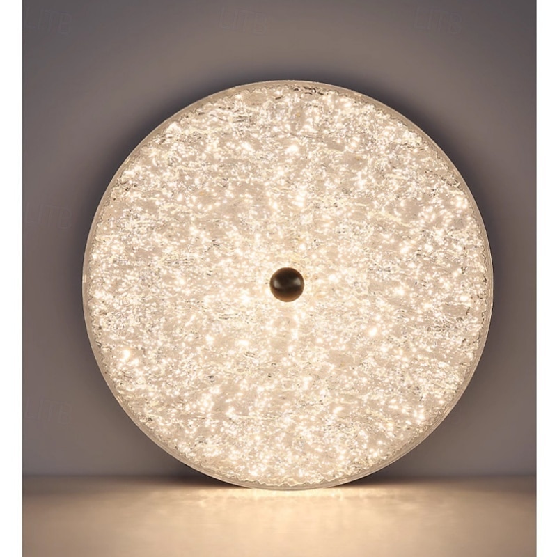 LED Modern Minimalist Round Ceiling Light for Bedroom & Living Room Stepless Dimming with Remote Control 2025 - $192.99 –P6