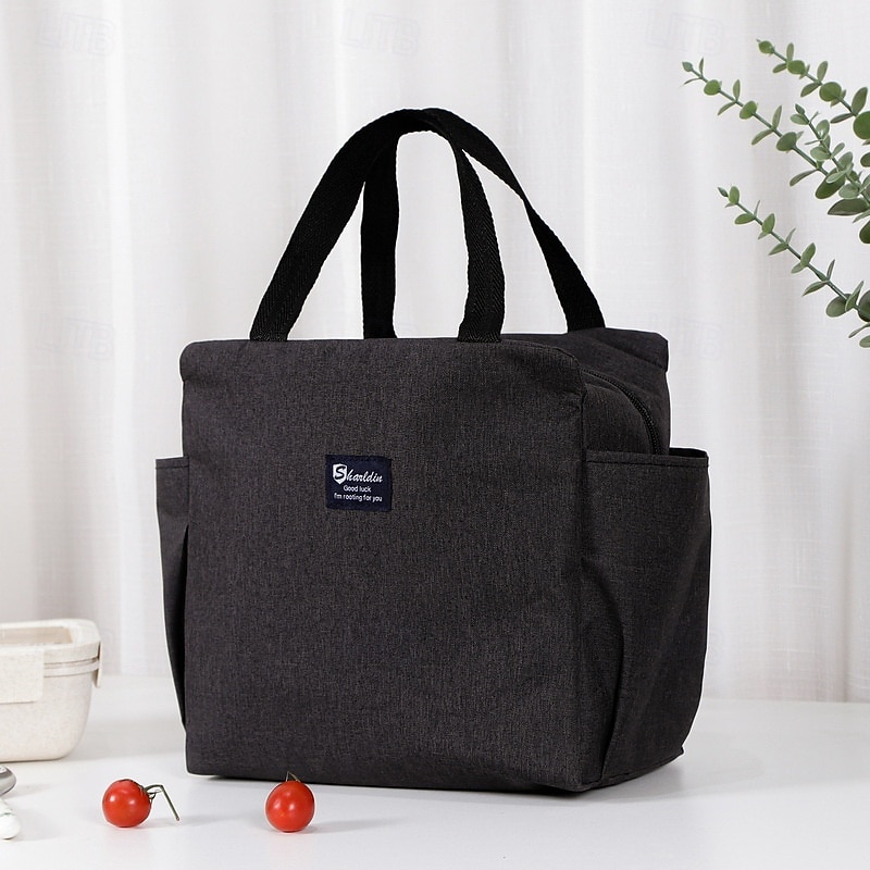 Borsa termica per il pranzo per donne e uomini, borsa termica impermeabile per alimenti, contenitore portatile per bento box, borsa termica riutilizzabile per il pranzo per lavoro, scuola, viaggio del 2026 a $11.99 –P8