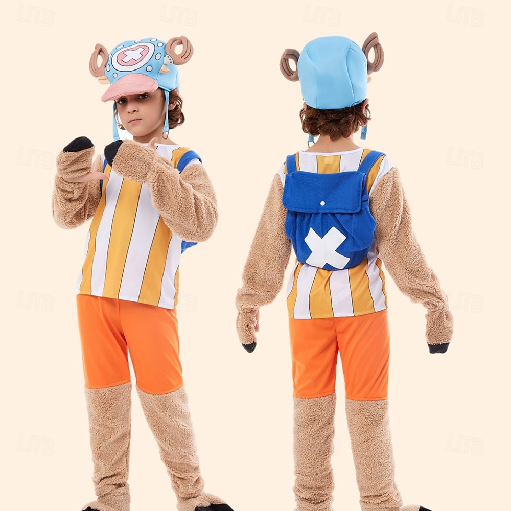 One Piece Pirate Tony Tony Chopper Manga Tenues Costume Costumes de Cosplay Halloween Carnaval Journée mondiale du livre Performance Déguisement éducatif Déguisement pour un événement scolaire Haut de 2025 ? $58.99 –P2