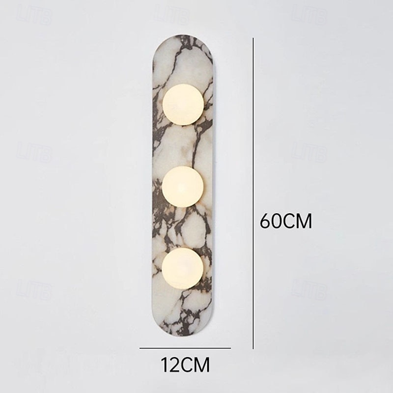 Innendørs vegglampe LED 5w Liner-design Marmor Stue Soverom Metall Vegglamper Vegglamper til Soverom Bad 2025 - $162.99 –P9