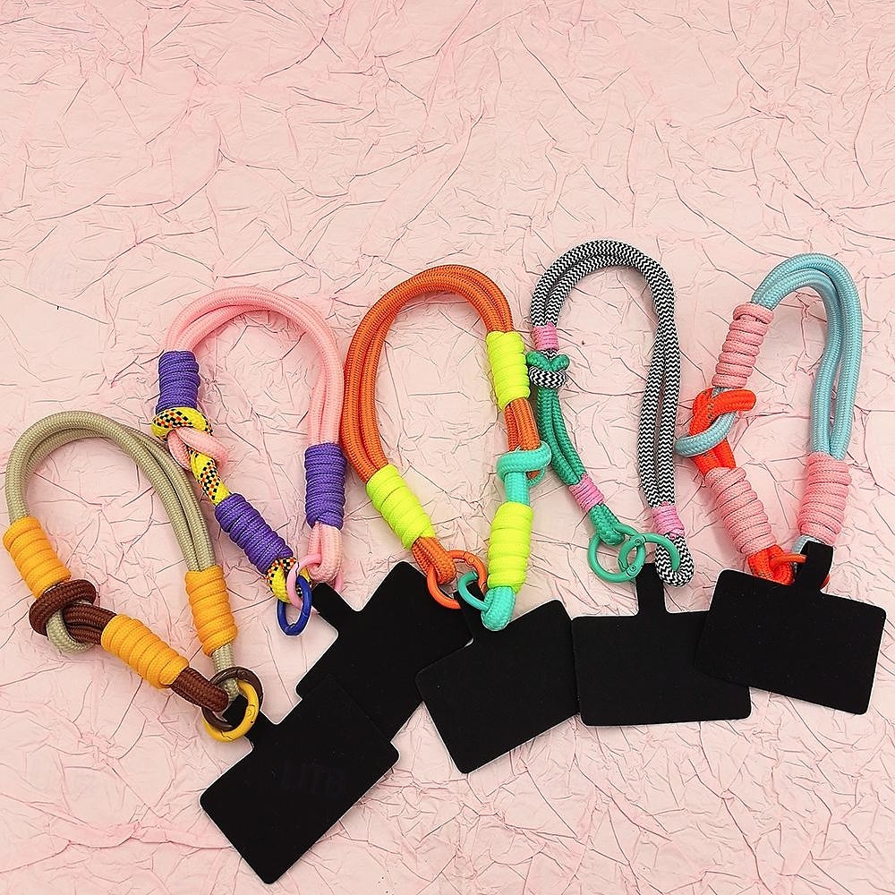 Nova pulseira de pulso colorida bloqueada, capa curta anti-perda para celular, dopamina, cartão estético de alta qualidade para homens e mulheres, confortável e resistente de 2025 por $11.99 –P2