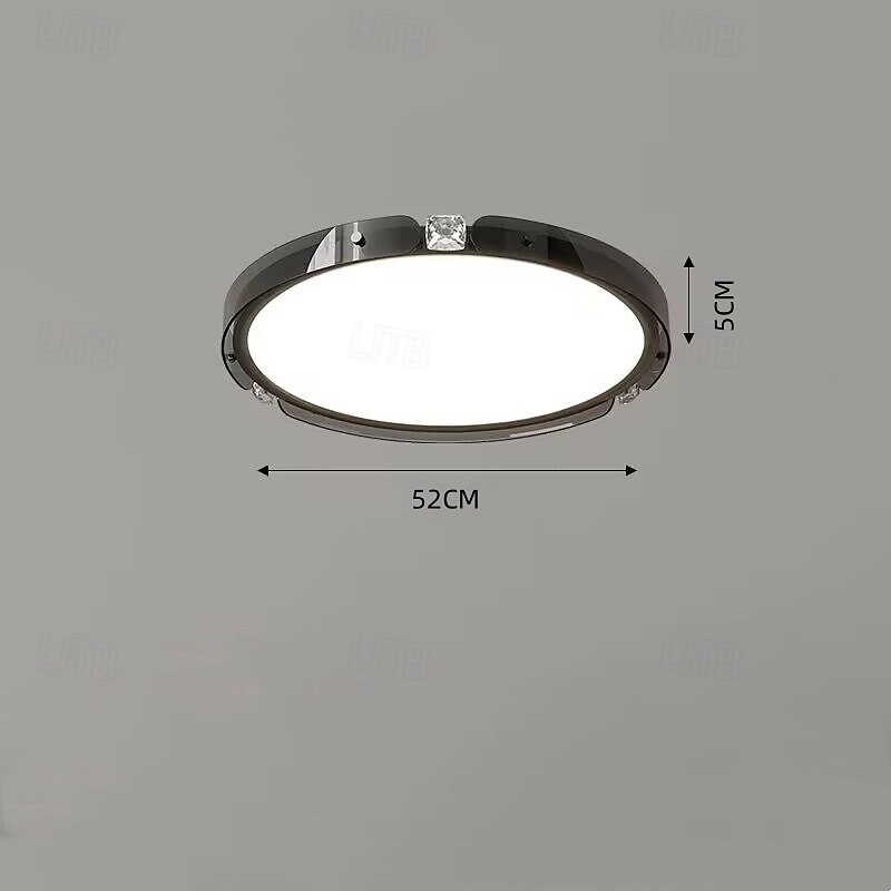 Ultratynn minimalistisk LED-taklampe, helkobberfarget øyelampe for soverom/korridor 2025 - $273.49 –P4