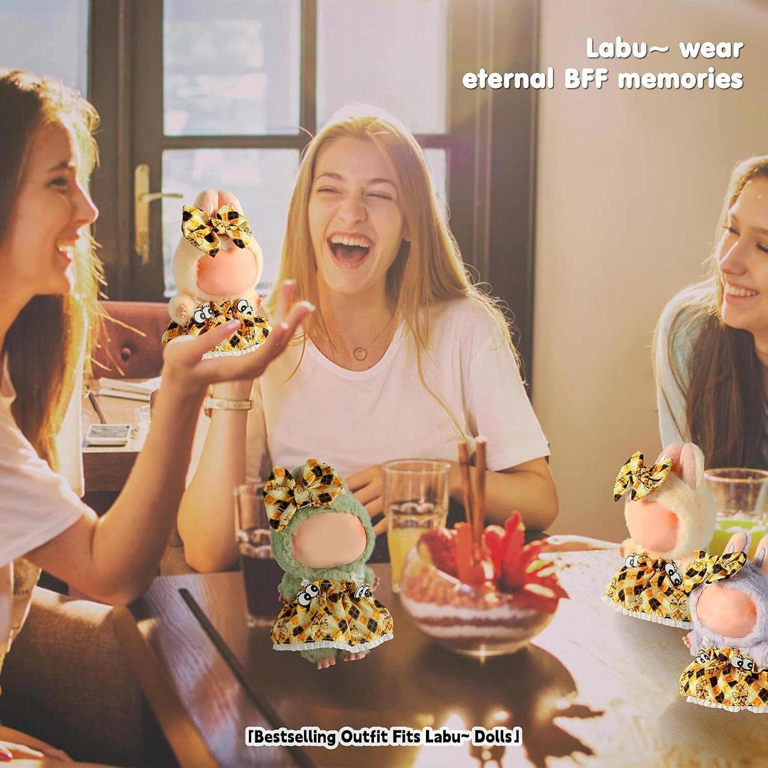 Ρούχα για lapupu (όχι κούκλες) σχεδιασμένα για κούκλες 17 εκατοστών μπορούν να χρησιμοποιηθούν για να αλλάξετε ρούχα για τα 15 σας &Κούκλες 17 εκ. (σετ 2 τεμαχίων) 2025 - $16.99 –P11