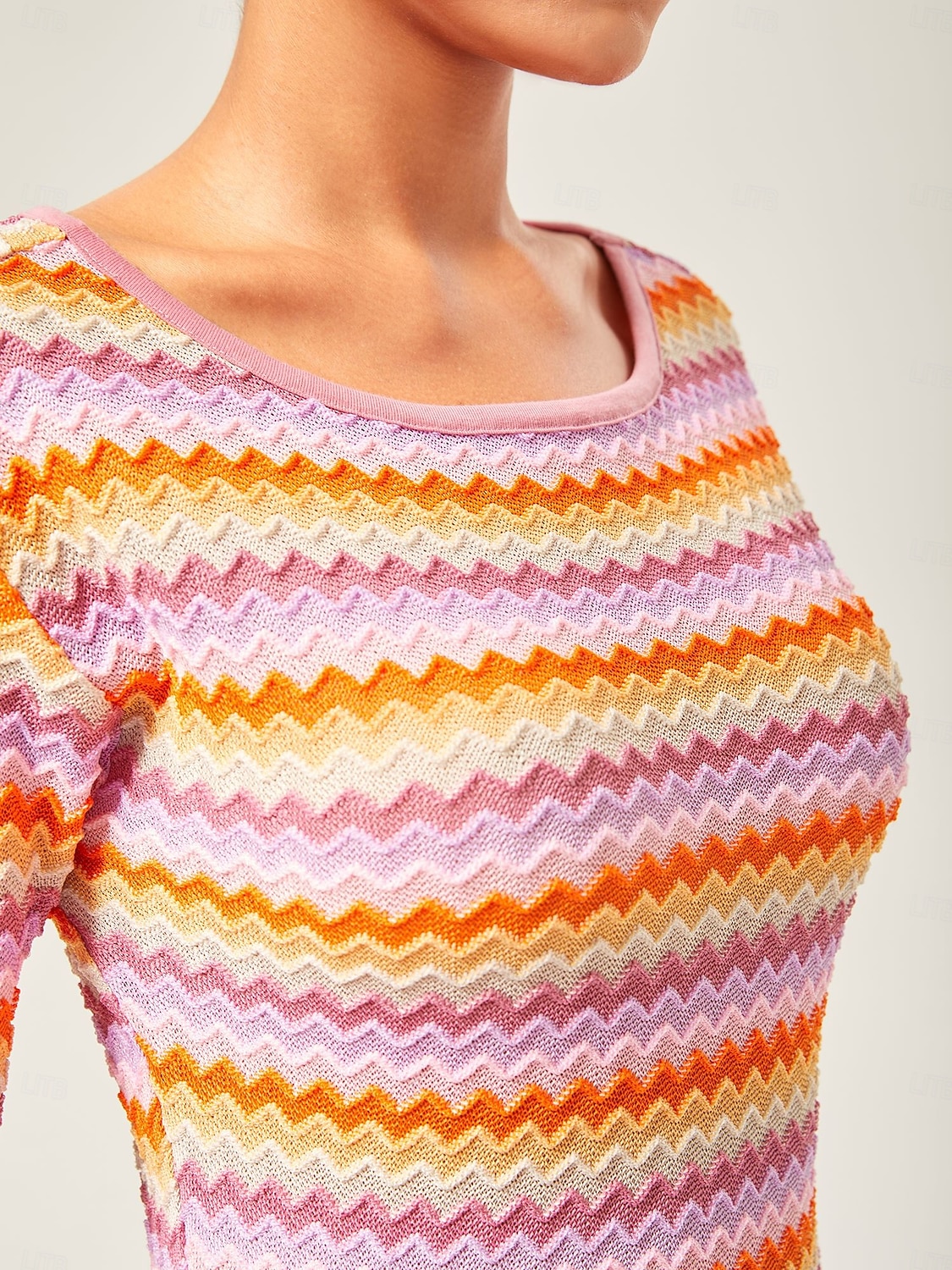 vestido curto justo de malha elástica de 2025 por $71.99 –P7
