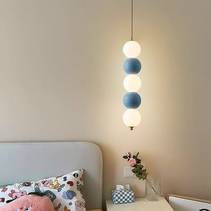 Nordic Pendent Lamp Modern Simplicity Bedroom Bedside Lamp Personalized Creativity LED Restaurant Bar Aisle Chandelier 2025 - $107.99 –P8