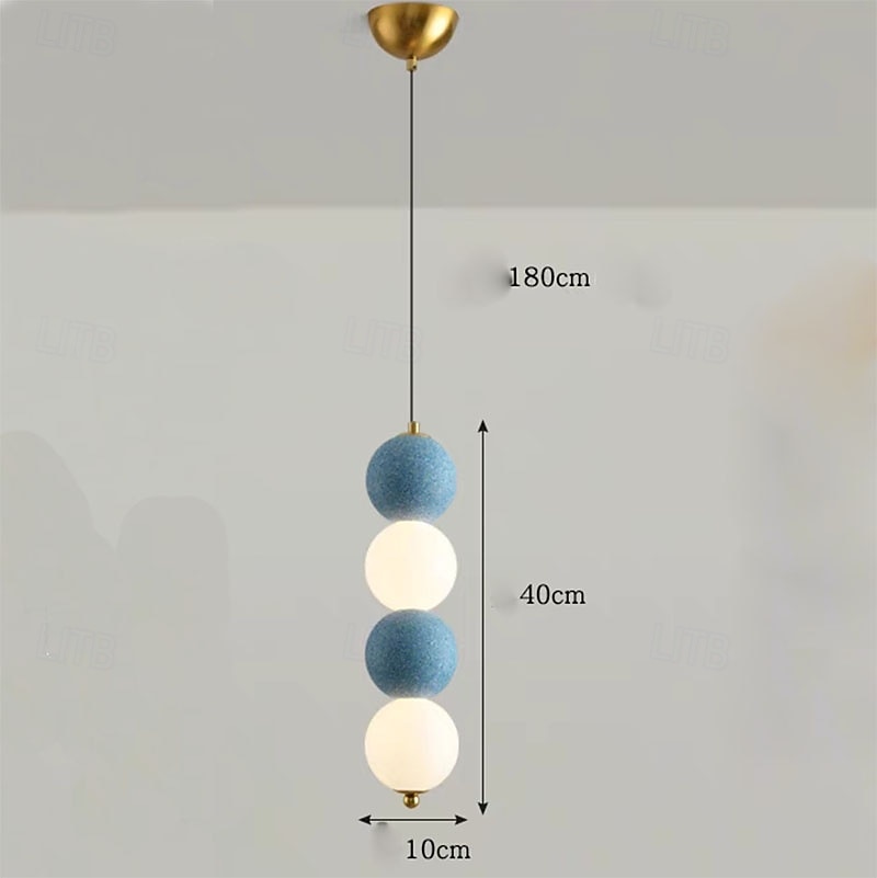 Nordic Pendent Lamp Modern Simplicity Bedroom Bedside Lamp Personalized Creativity LED Restaurant Bar Aisle Chandelier 2025 - $107.99 –P6