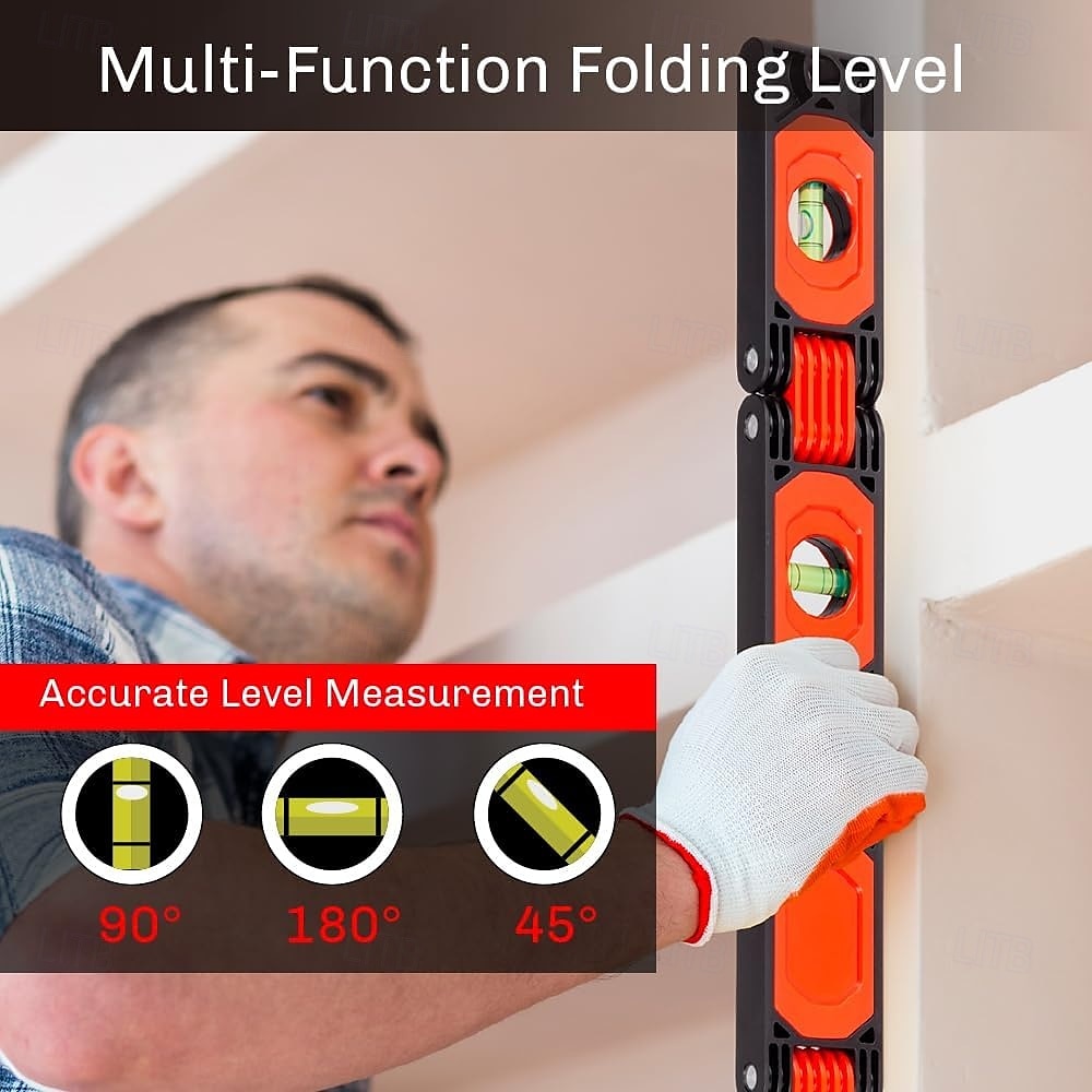 Strumento di misura multiangolo pieghevole, righello magnetico per la lavorazione del legno, misure verticali precise 45-90, compatto &design salvaspazio del 2025 a $28.99 –P5