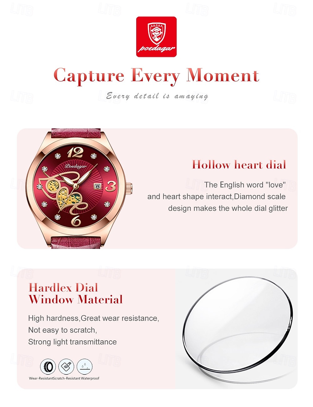Mother's Day Gift for Women Watch Rose Gold Stainless Steel Mesh Japan Quartz Movement Simple Waterproof Luminous Ladies watch 2026 - $28.99 –P5