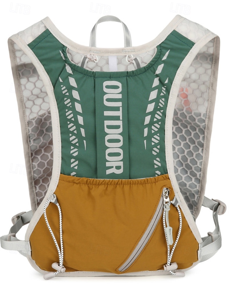 Hardloopvest Waterpakket Hydratatievest Armverwarmers waterdicht Sneldrogend Lichtgewicht Polyester voor marathonloop Wandelen Joggen 2025 - $20.99 –P17