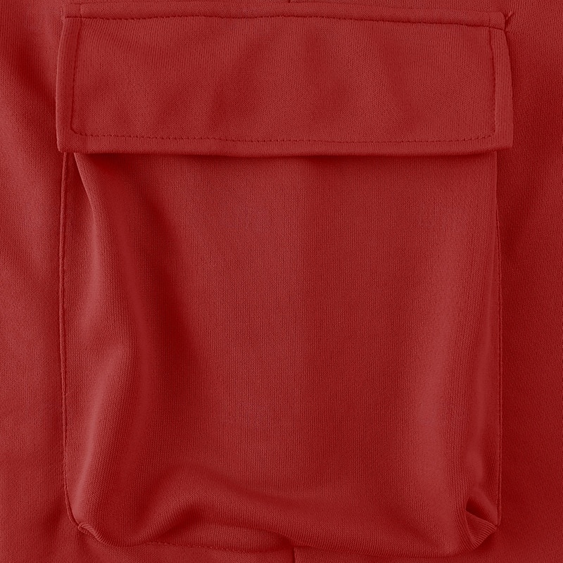 Per uomo Pantaloni Cargo Joggers Pantaloni Pantaloni da Tuta Cargo Elastico in vita Coulisse Multi-tasche Semplice Indossabile All'aperto Quotidiano Campeggio & Escursionismo Moda Classico Nero Rosso del 2025 a $20.99 –P7