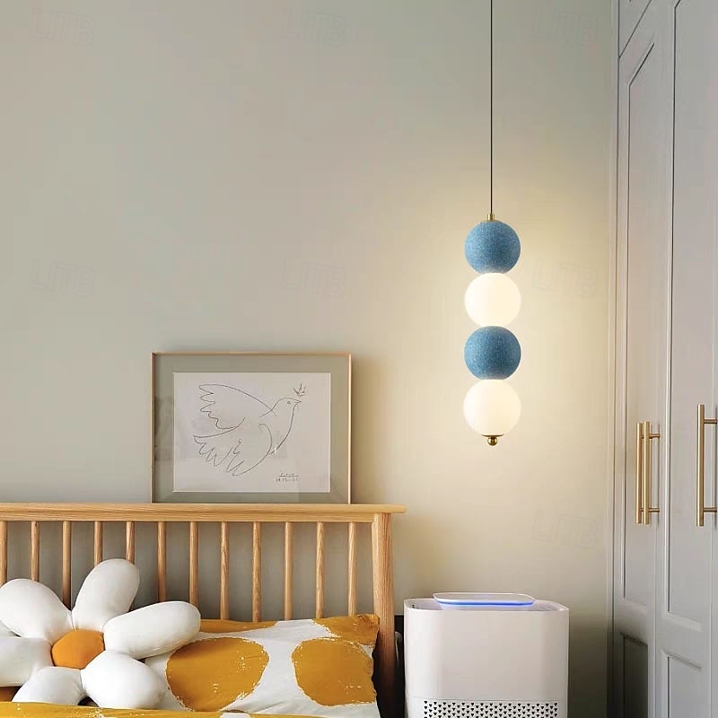Nordic Pendent Lamp Modern Simplicity Bedroom Bedside Lamp Personalized Creativity LED Restaurant Bar Aisle Chandelier 2025 - $107.99 –P9