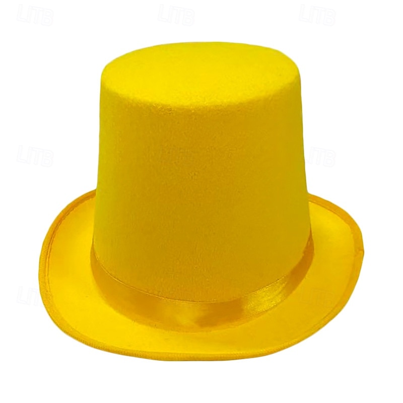 Cappello da mago, oggetti di scena magici, cappello Lincoln, cilindro più alto di 16 cm, cilindro da gentiluomo, cappello da ballo del 2026 a $15.49 –P14