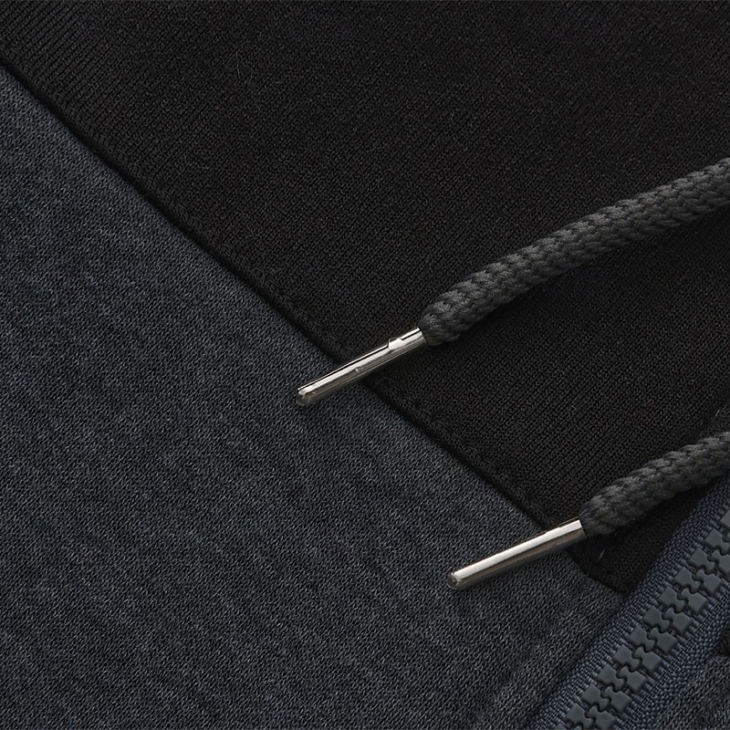 Per uomo Felpa con cappuccio Felpa con cappuccio a zip intera Rosso e nero Nero Rosso Grigio chiaro Grigio scuro Con Cappuccio Blocco di colori Patchwork Sport & Outdoor Quotidiano Ferie Poliestere del 2025 a $23.99 –P14