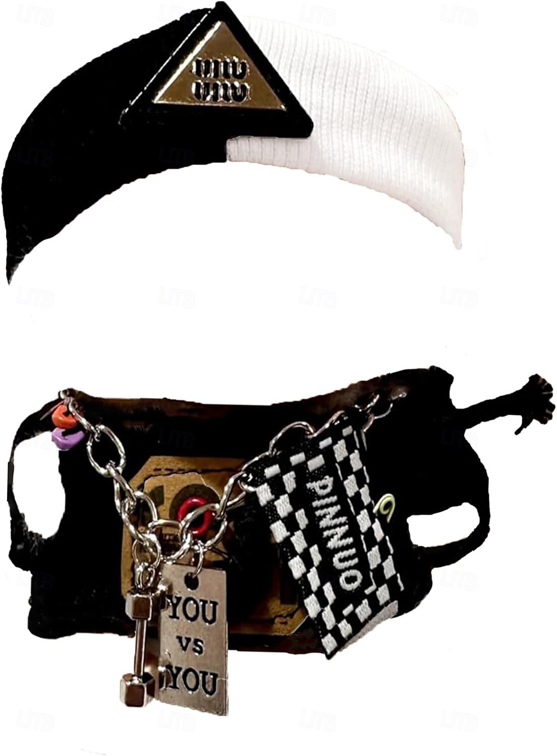 roupas para boneca de 17 cm (sem boneca) conjunto de roupas para boneca de 17 cm com acessórios conjunto de vestir estiloso para a boo-boo de 2025 por $15.49 –P3