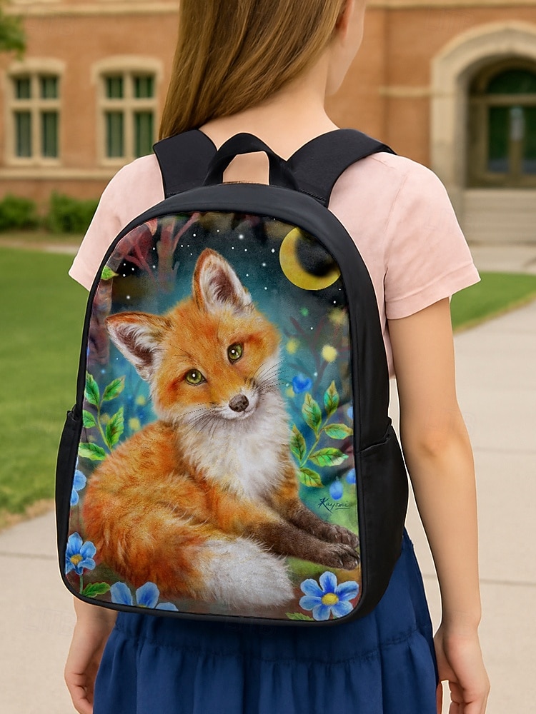 Set di zainetto a forma di volpe per bambine delle elementari, composto da 3 pezzi: borsa per il pranzo e astuccio, simpatico zainetto con animali del bosco per il ritorno a scuola e l'uso quotidiano. del 2026 a $34.99 –P1