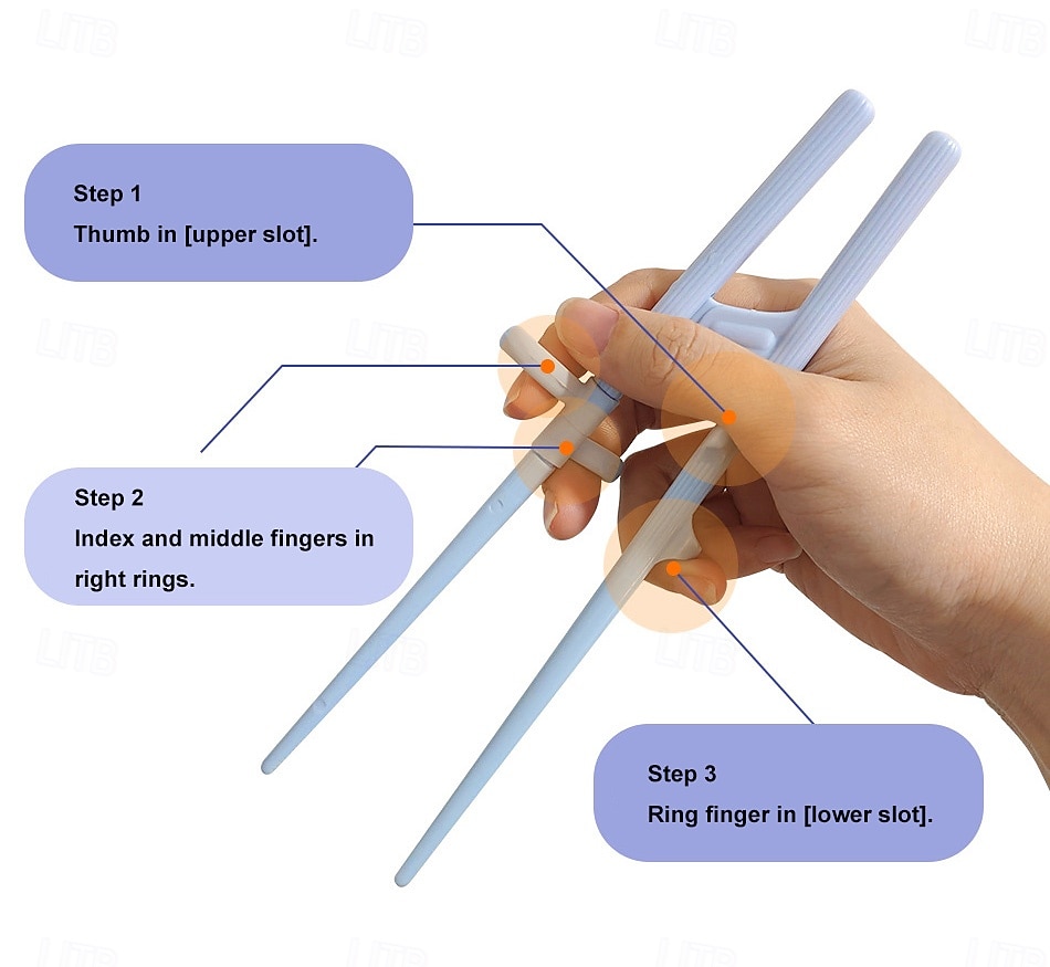 Ätpinnar för vuxna, ätpinnar för att lära sig smaka asiatisk mat, gjorda av magmuskler &silikonmaterial 2026 - $16.49 –P3