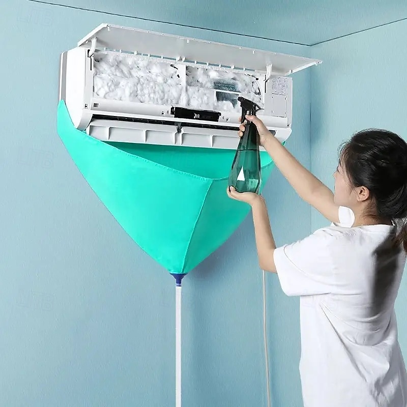 Kit de nettoyage de climatisation 1 pièce comprenant un couvercle anti-poussière et un tuyau d'eau, très adapté à la climatisation murale de 2025 ? $21.99 –P2