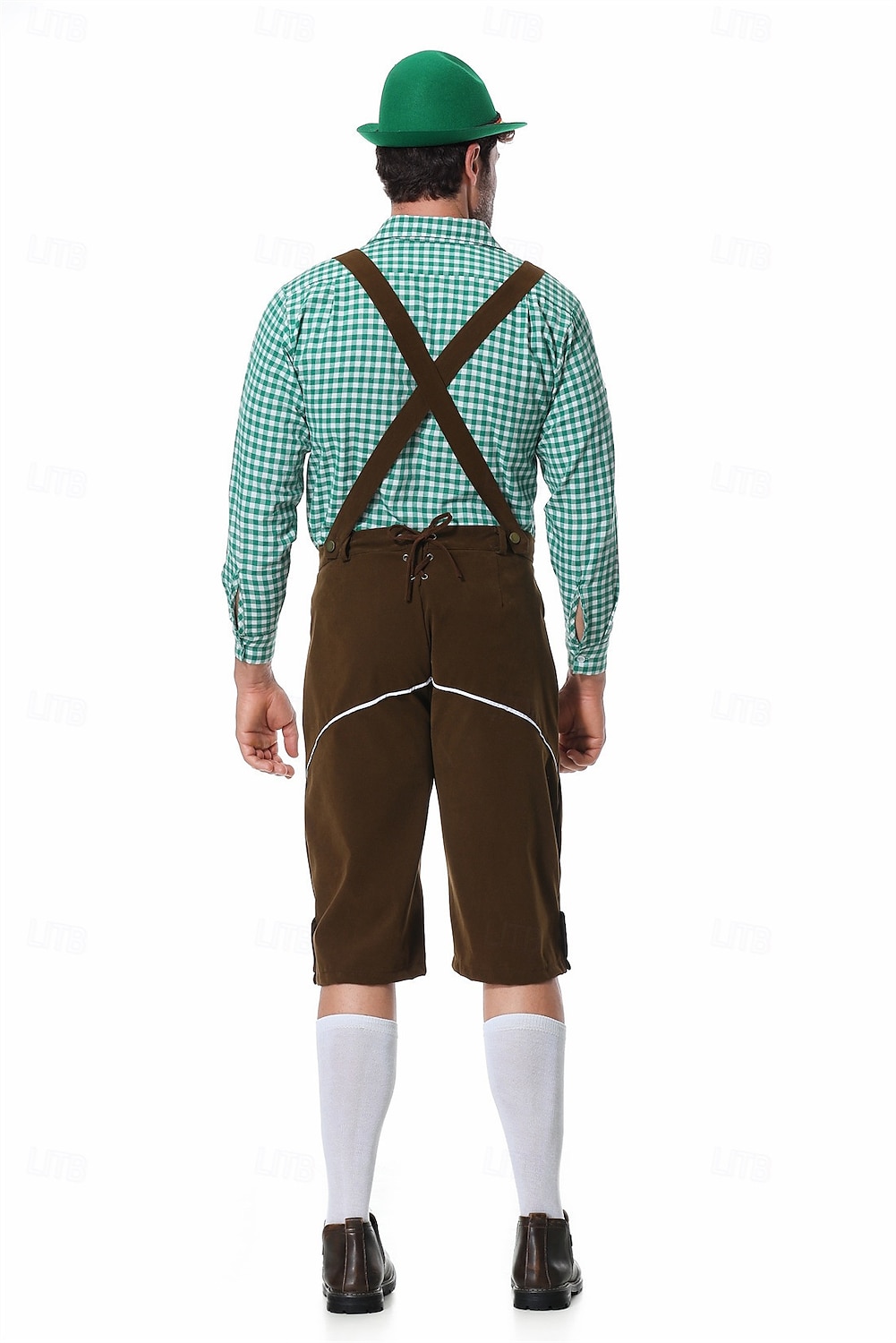 Oktoberfest Lederhosen Camisas Sombrero alpino bávaro Alemán alpino prados Hombre Fiesta Festival de Cerveza Paño de estilo tradicional 2026 - $61.99 –P20
