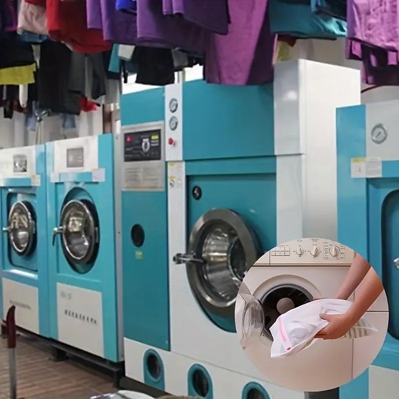 Lot de 4 sacs à linge en filet à fermeture éclair durables, sacs de lavage de protection pour linge délicat, sous-vêtements, vêtements, compatibles avec les machines à laver de 2025 ? $9.99 –P3