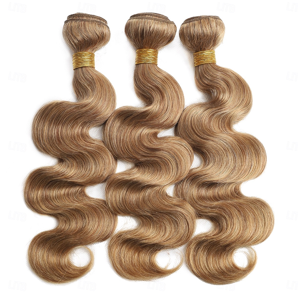 27# cor de cabelo castanho claro 3 pacotes de extensões de cabelo humano ondulado 12-24 polegadas de 2026 por $189.99 –P2