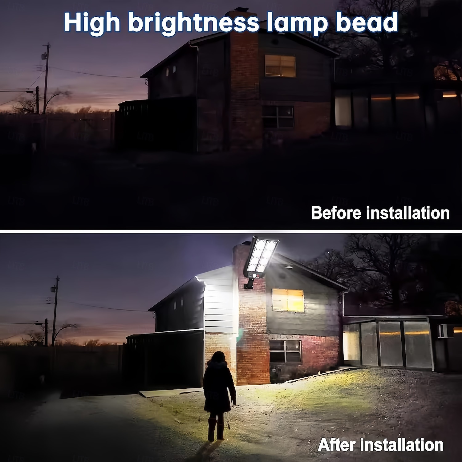 100/200led Solar Street Light IP65 Waterproof Solar Outdoor Motion Sensor Lights Solar Wall Light with Remote for Garden Yard  1PC 2025 - $26.99 –P4