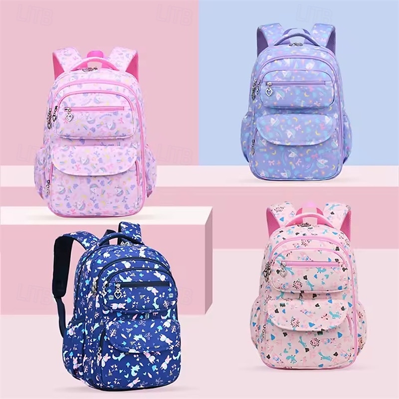 Grade 1-6 Wear-resistant Ultra-light Backpack Expansion Load-reducing Breathable Backpacks for Primary School Children 2025 - $27.99 –P1