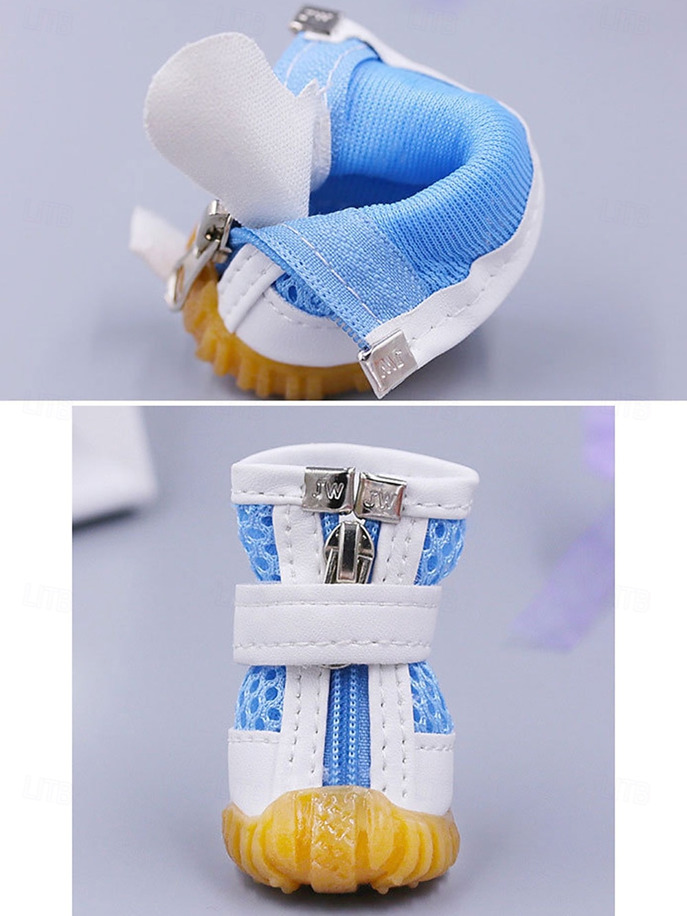 Chaussures pour chien en maille, bottes pour animaux de compagnie, chaussures respirantes pour petit chien, sandales imperméables pour animaux de compagnie avec semelle antidérapante et fermeture à de 2025 ? $15.99 –P15
