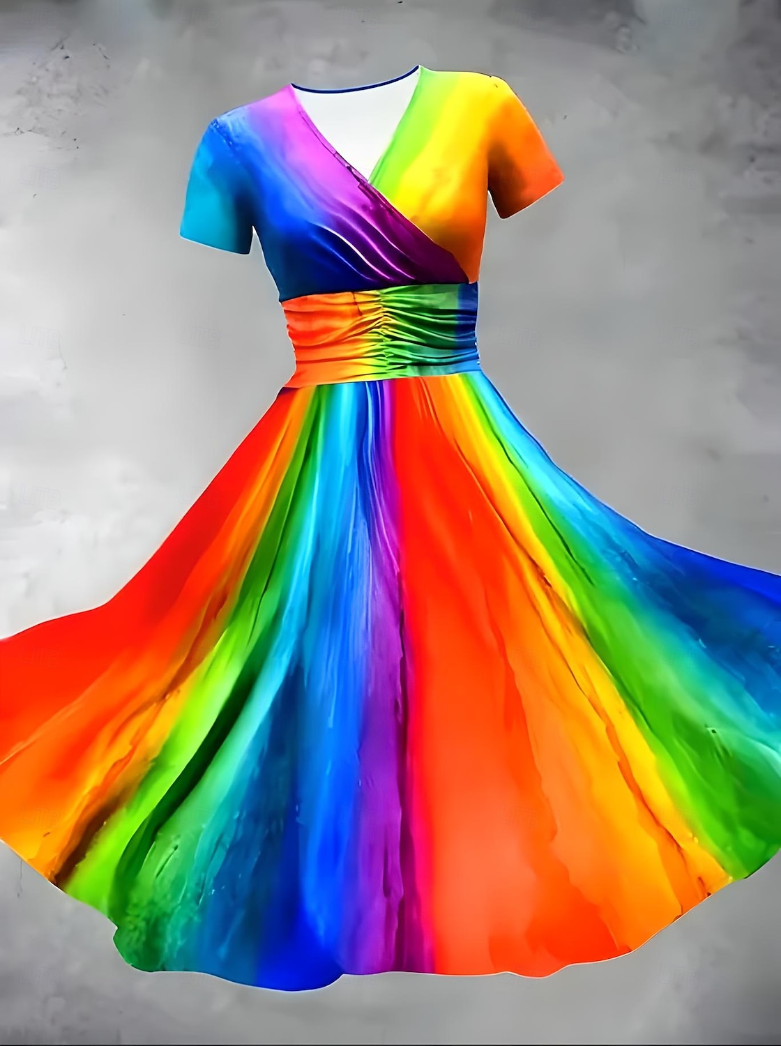 Femmes Robe Midi Robe fourreau Robe Portefeuille Robe d'Été Robe d'été Vacances Fête Occasionnel Quotidien Fête Sortir Coupe régulière A Ombre Graphique Géométrique Demi Manches Col en V Rose Claire de 2025 ? $27.99 –P4