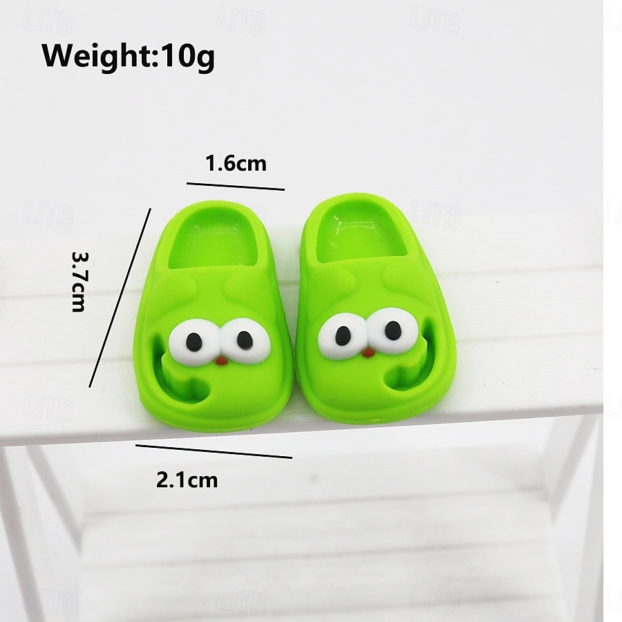 Puppenschuhe ForLabubu Premium-Modenschuhe für 17 cm Puppen Zubehör Labubus Dress Up Dekorationszubehör Mini Finger Schuhe Keine Puppe 2025 - $23.99 –P11
