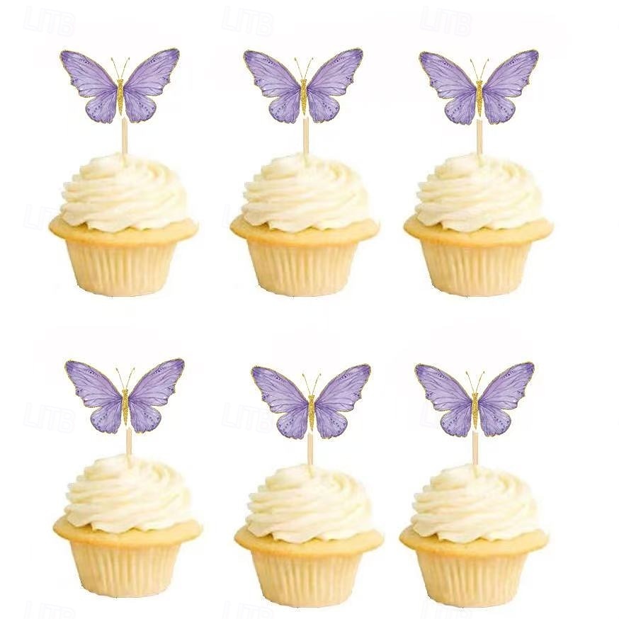 100PCS Cake Baking Decoration Picks, Disposable Fruit Skewers for Cakes, Desserts, Fruit Party Sticks, and Party Food Accessories 2025 - $26.99 –P4