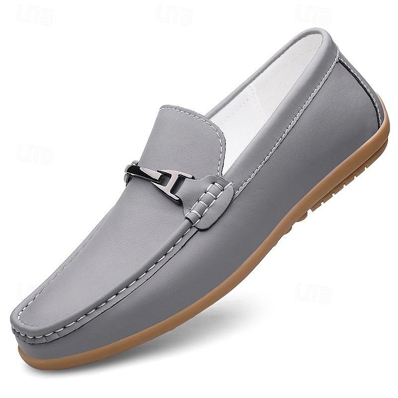 Rode imitatieleren loafers voor heren, stijlvol instapmodel met comfortabele, zachte binnenzool, ideaal voor zakelijke, casual weekenden en reizen 2026 - $64.99 –P5