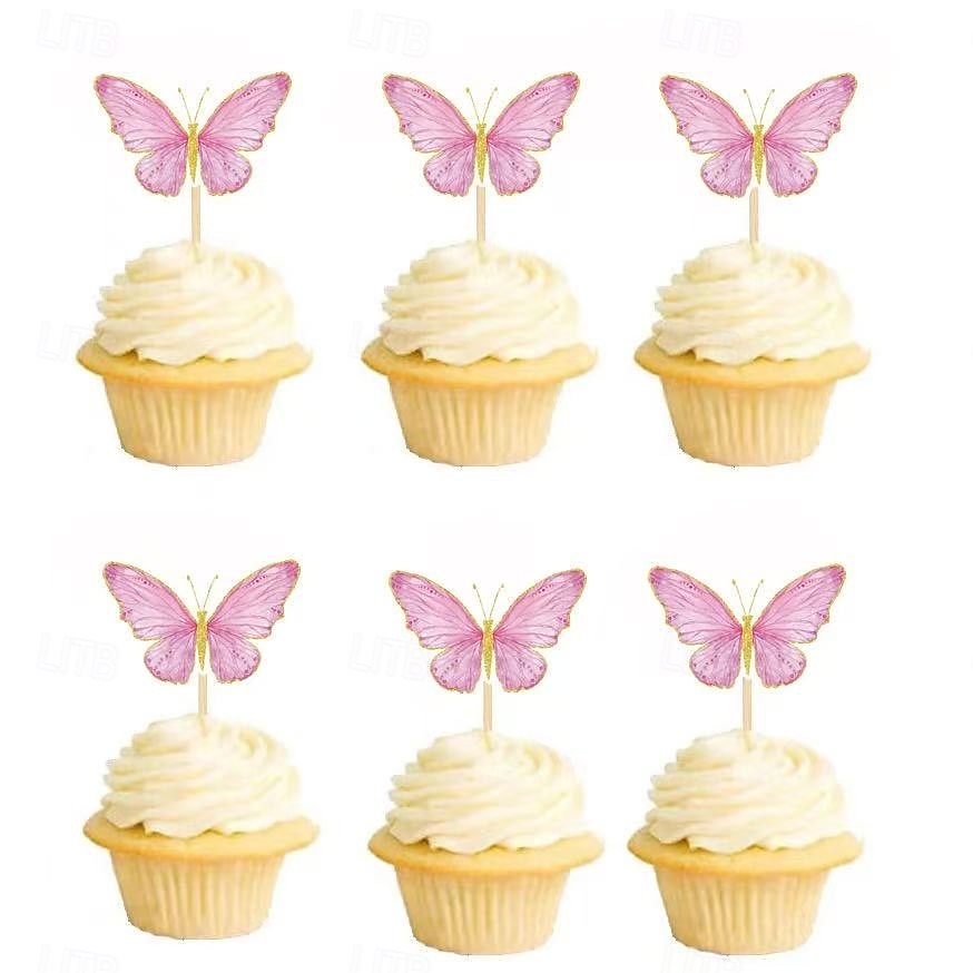 100PCS Cake Baking Decoration Picks, Disposable Fruit Skewers for Cakes, Desserts, Fruit Party Sticks, and Party Food Accessories 2025 - $26.99 –P6