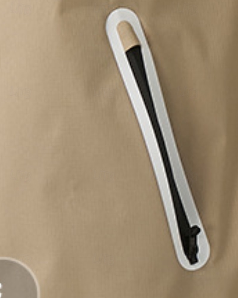 Жен. Куртка для активного отдыха Куртка для туризма и прогулок Дождевик На открытом воздухе Водонепроницаемость С защитой от ветра Быстровысыхающий Легкость Походная одежда Походная одежда Осень 2026 - $49.99 –P7