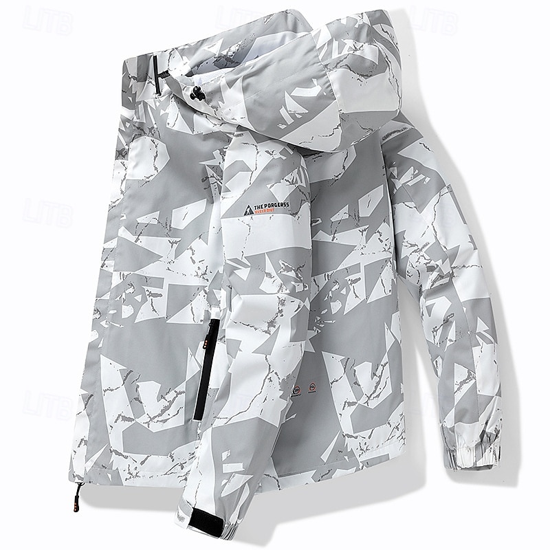 Homens Jaqueta Corta-Vento Jaqueta de Trilha Capa de Chuva Ao ar livre Prova-de-Água A Prova de Vento Roupas de caminhada Roupas de caminhada Primavera Outono Blusas Campismo / Escursão de 2026 por $44.99 –P3