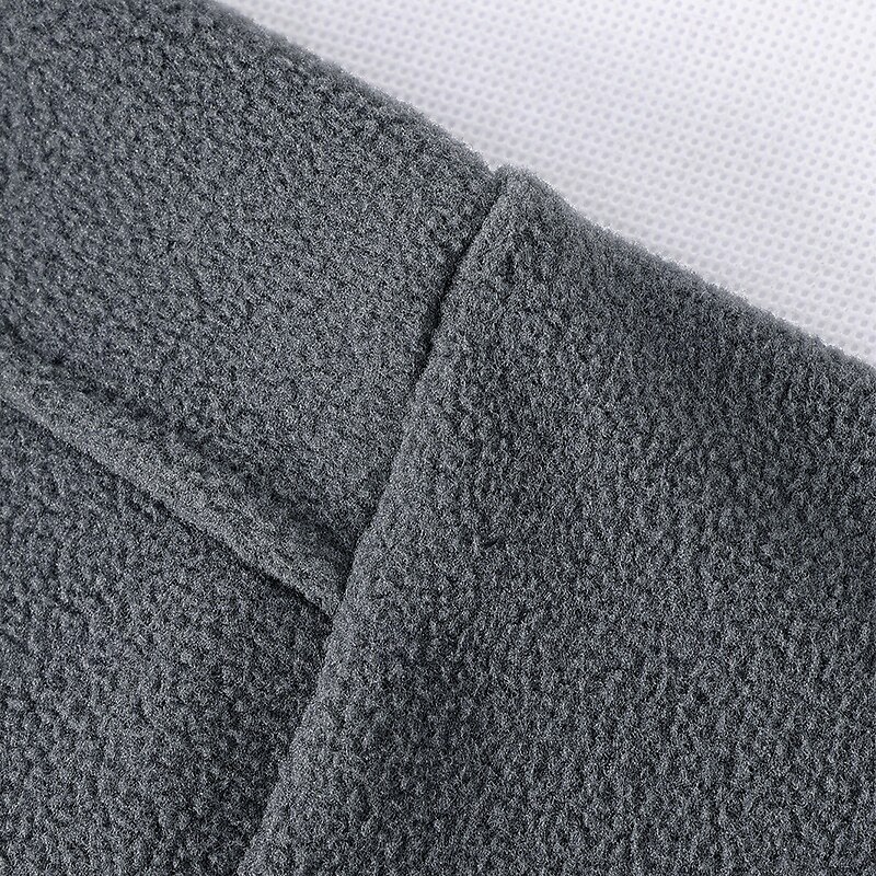Homens Moletom com zíper Moletom Zip Moletom de lã Tático Preto Verde Tropa Cinzento Colarinho Clerical Tecido Zip Up Bolso frontal Desportos e Ar livre Casual Diário Roupa de rua Legal Roupa de de 2025 por $26.99 –P8