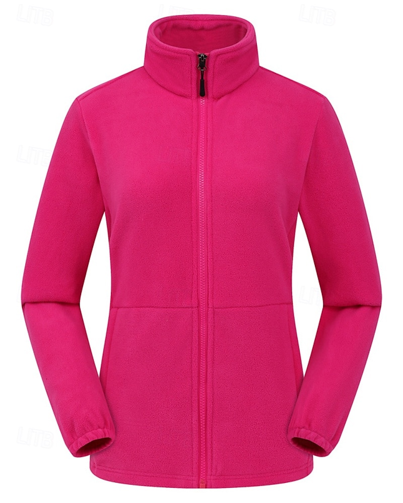 Per donna Giacca da escursionismo Giacca in pile da escursionismo Inverno All'aperto Termico Impermeabile Antivento Spesso Giacca in Pile Invernale Nero Giallo Rosa Rosso Blu Reale del 2025 a $22.99 –P1