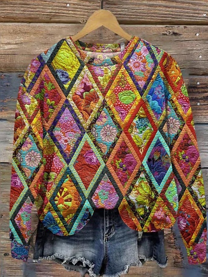 Pentru femei Hanorac pulover Floral Grafic Geometric Casual Manșon Lung Stil Nautic Topuri obișnuite Casă Stradă Zilnice Imprimeu Galben Albastru piscină Mov Portocaliu Maro Vară Primăvară Toamn 2025 - $27.99 –P5