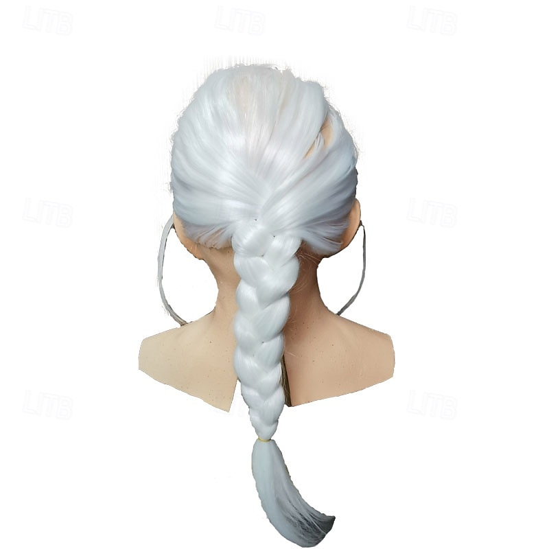 Mască de Halloween pentru bunica, costume realiste și înfricoșătoare, mască facială din latex, mască de groază pentru femeie în vârstă, recuzită de petrecere de vrăjitoare înfricoșătoare 2025 - $34.99 –P3