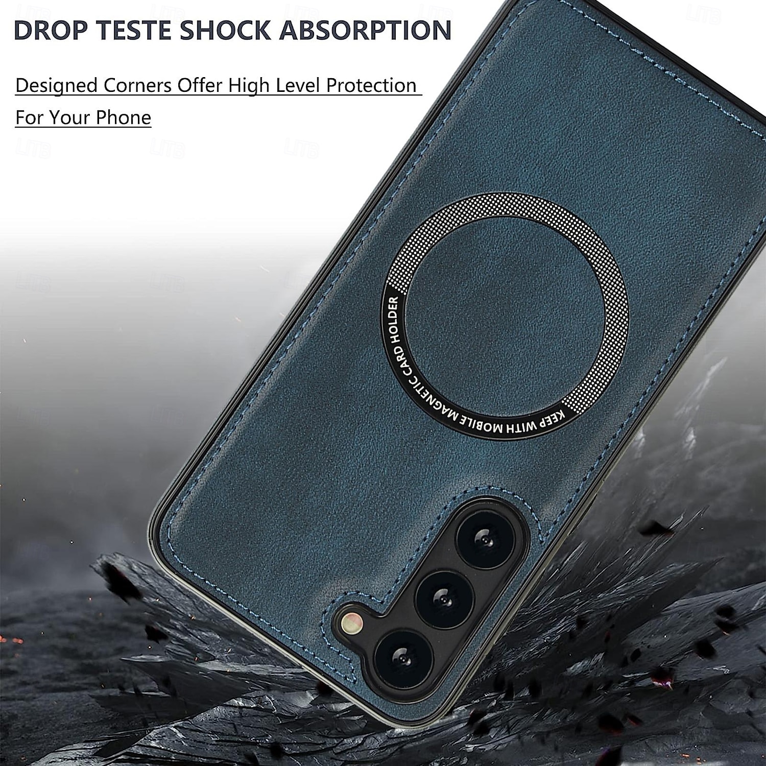 puhelin Etui Käyttötarkoitus Samsung Galaxy S22 S22 Plus Ultra A53 A52 Takakuori Magneetti Tukee langatonta latausta Iskunkestävä Retro TPU PU-nahka 2025 - $13.99 –P10