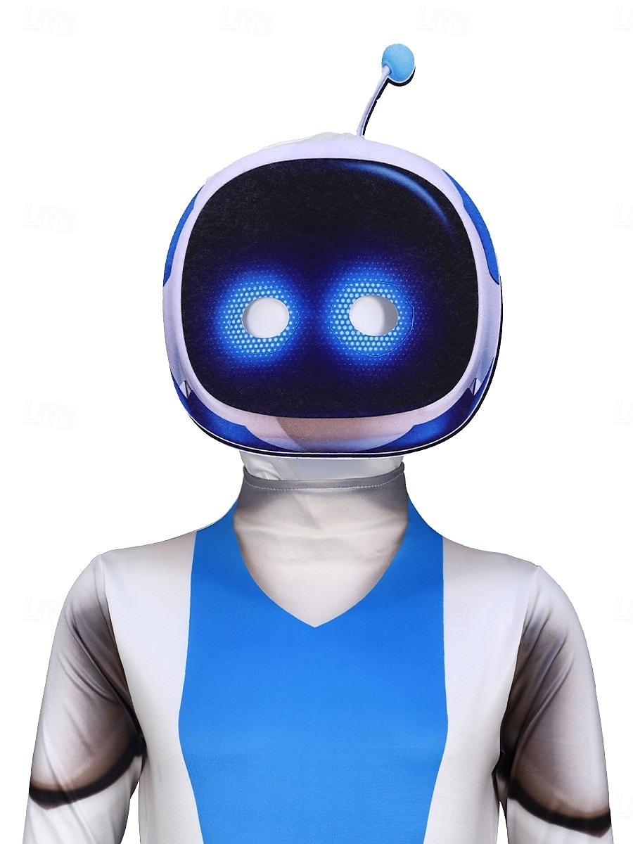 Futuristický robot Astrobot Kostým Kombinéza Den STEM cosplay Filmové kostýmy for Pánské Chlapecké Dospělí Dětské předvečer Všech svatých Karneval Světový den knihy Výkon Vzdělávací převlékán 2025 - $36.99 –P3