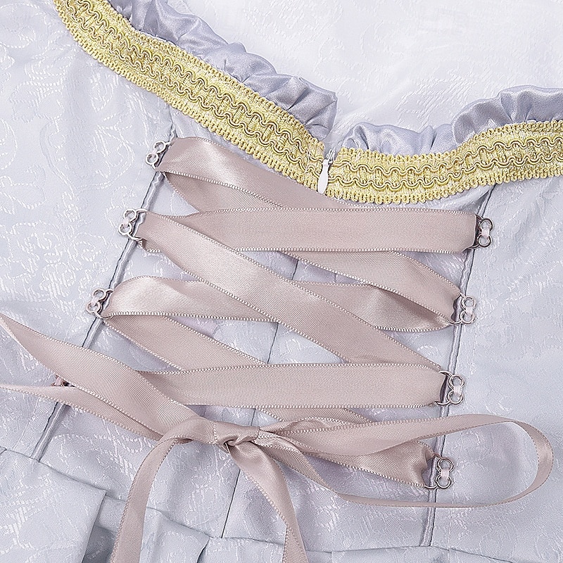 Oktoberfest Vestidos Accesorios Falda acampanada bávaro Mucama Alemán Munich prados Mujer Paño de estilo tradicional Camisas Vestido Delantal 2026 - $72.99 –P6