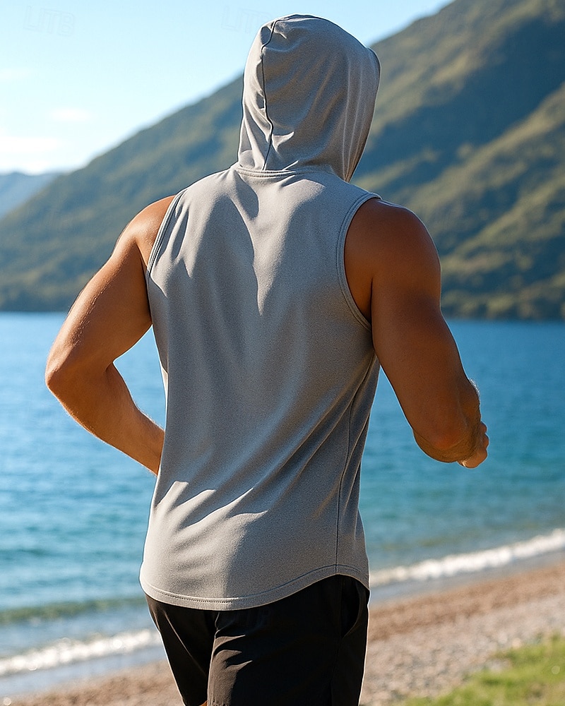 Per uomo Canotta da corsa Canotta da palestra Senza Maniche Top Traspirante Asciugatura Rapida Leggero Allenamento in Palestra Tennis Golf abbigliamento sportivo Abbigliamento sportivo Tinta unita del 2025 a $11.19 –P2