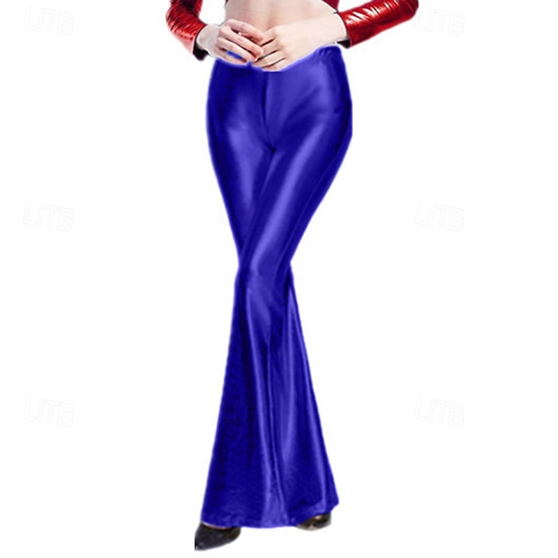 Anni '80 Hip Pop Pantaloni a zampa d'elefante Costume Abba Pantaloni a zampa Disco Tinta unica Costume Per donna Costume di Carnevale Carnevale Performance Club Parata dell'Orgoglio Adulti Pantaloni del 2026 a $26.99 –P16