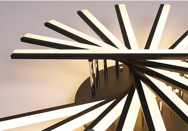 LED-plafondlamp met 3/5 lampen, minimalistische plafondlamp van acryl voor in de woonkamer 2025 - $171.99 –P1