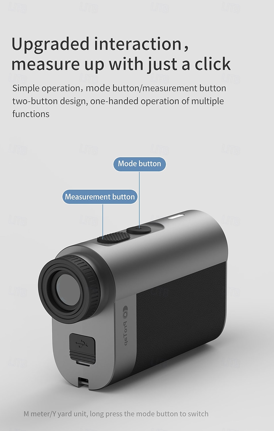 Protap laser rangefinder telescope 7 X 1200000 mm Монокулярный телескоп Портативные Высокое разрешение Наблюдение за птицами Охота Кемпинг Путешествие Пейзажи дикой природы 2025 - $151.99 –P4